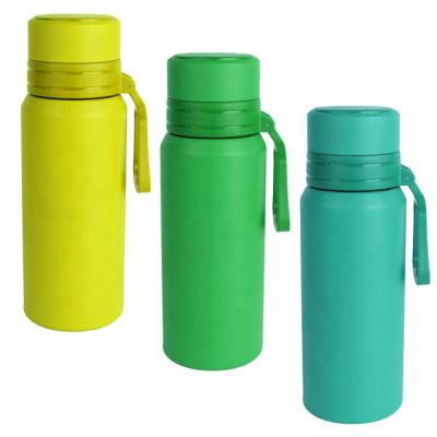 China Sustainable Hot Selling High Quality 650ml Double Wall Stainless Steel Sports Drinking Bottle And Thermal Bottle With Tea Infuser for sale