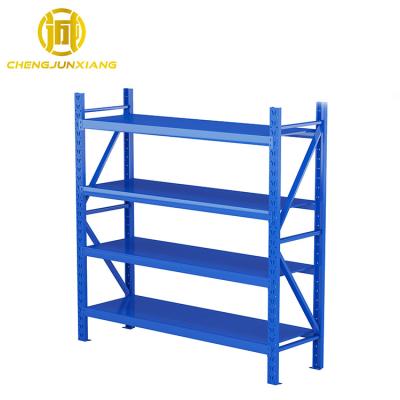 China Corrosion Protection Steel Plate Multi-Tier Rack Pallet Warehouse Storage Rack Medium Warehouse Shelf for sale