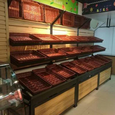 China Retail Plastic Corrosion Protection Fruit Vegetable Display Stand On Shelves For Supermarket for sale