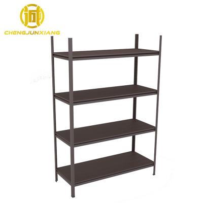 China Corrosion Protection Warehouse Storage Iron Household Slotted Angle Steel Angle Steel Racks for sale