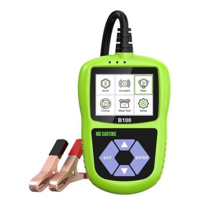 China Wholesale Factory Price MRCARTOOL B100 12V/24V Digital Universal Car Battery Charge Tester For Automotive Scanner Analyzer Tool for sale