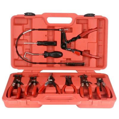 China Car Hose Removal Pliers Set Ring Plier Clip Tool Car Handheld Disassembly Special Tools Automobile Water Pipe Removal Pliers 9Pcs Hose Clamp Kits from MRCARTOOL for sale