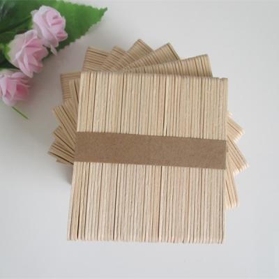 China Sustainable Biodegradable Bamboo Popsicle Stick Ice Cream Sticks for sale