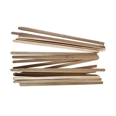 China Sustainable wholesale birchwood disposable biodegradablecoffee stirrers for sale