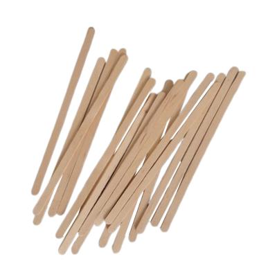 China Sustainable Wholesale Promotional Food Grade Bamboo Wooden Tea Blender Coffee Sticks Stirrers for sale