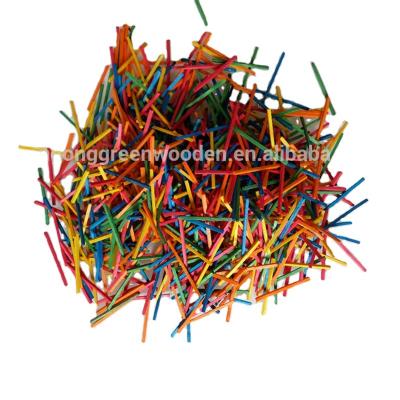 China Teaching colorful wooden matchstick for sale