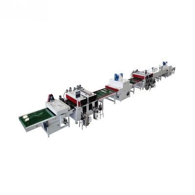 China UV Furniture MDF Wood Material Sheet Roller Painting Machine for sale