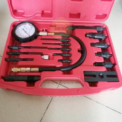 China DIESEL GAUGE Tool TU-15B Diesel Engine Compression Tester Auto Vehicle Repair Kit Engine Testing Tool For CYCLINDER Engine Repair for sale