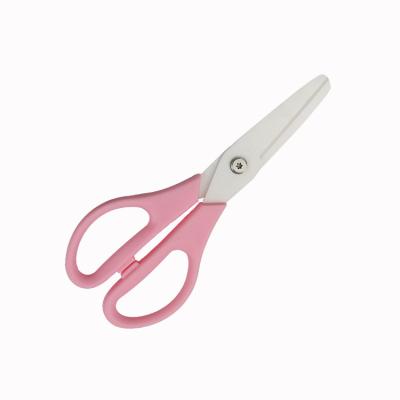 China China Best Selling Healthy Material Baby Food Scissors Ceramic Pink Style Kitchen Scissors Cutting for sale