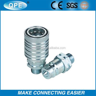 China Hydraulic Quick Couplings Push And Pull Type Hydraulic Quick Couplings Equal for sale