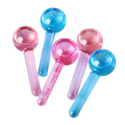 China Face Ice Facial Globes Face Lifting Massager Roller Massager Beauty Spa Skin Care Anti Aging Tools for sale