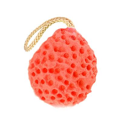 China All Natural Hydrophilic Polyurethane Super Soft Baby Bath Sponge Shower Bath Foam Sponge Ball For Baby Body Cleaning for sale