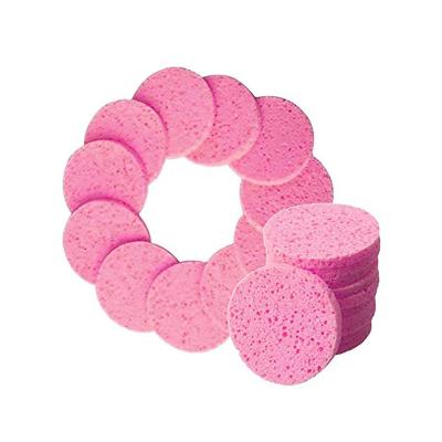 China Non-Toxic Biodegradable Wood Pulps Reusable Compressed Cellulose Face Sponge Deep Cleansing Facial Sponge for sale