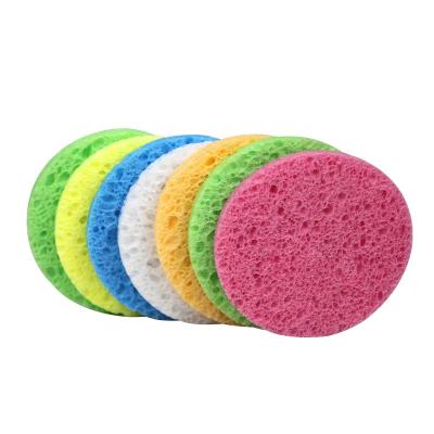 China Non Toxic Direct Compressed Natural Facial Reusable Cellulose Factory Cleansing Sponge Eco-Friendly Sponge for sale