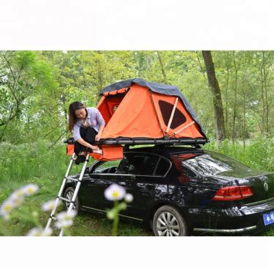 China Car Aluminum Hard Top Easy Setup Shell 4 Person Tent For Camping for sale