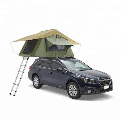 China New Products 420D Oxford Polyester Aluminum Car Roof Top Tent For Camping for sale