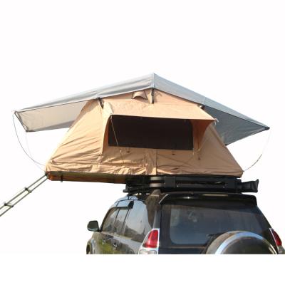 China Hot Selling Outdoor 3 Person Motorhome Roof Tent Straight Tying Type for sale