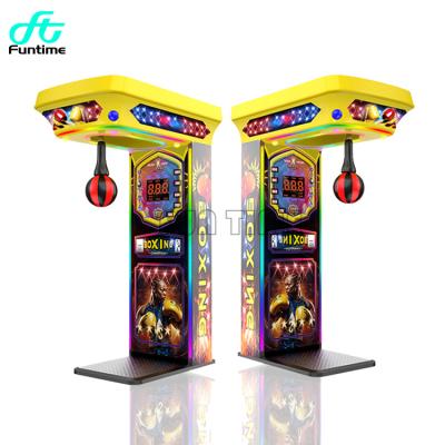 China 2023 Adults Arcade Punch Boxing Machine Combo Boxing Sport Game Machine W700xD1170xH2200mm for sale