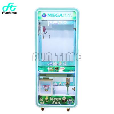 China Cheap Price Claw Machine Coin Operated Arcade Machine Crane Claw Vending Amusement Transparent Gift Claw Crane Machine W82xD85xH1880mm for sale