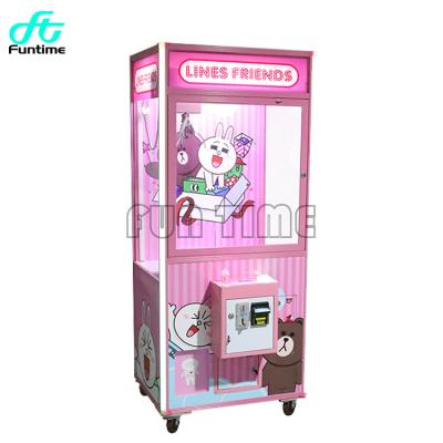 China Teddy Bear Vending Arcade Coin Operated Claw Crane Machine Lucky Star Claw Machine For Kid W82xD85xH1880mm for sale