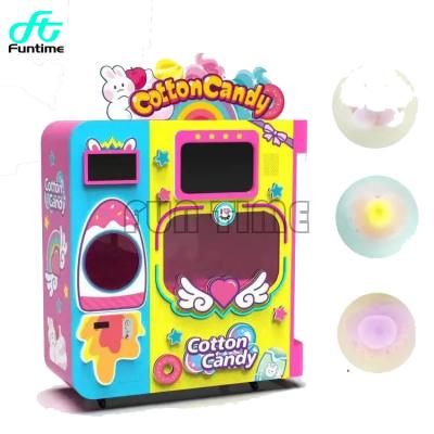 China Fully automatic Sugar Cotton Candy Vending Machine Accessories Spare Parts Full Automatic Cotton Candy Machine Manufacturer L135*W68*H212 CM for sale