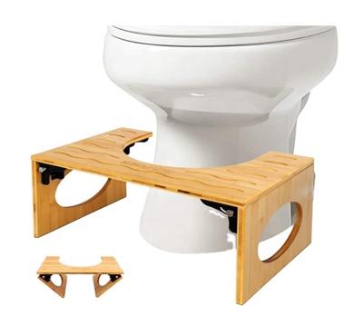 China Save Space Practical Comfortable And Convenient Space Saving Bamboo Toilet Squat In Fine Quality for sale