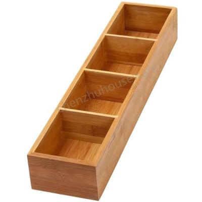 China Best Viable Selling Goods Using Kitchen Natural Bamboo Storage Box (Rectangle) for sale