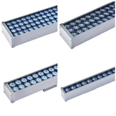 China Lavadora de pared LED lineal para interiores Lavadora de pared montada en superficie brillante de 180W en venta