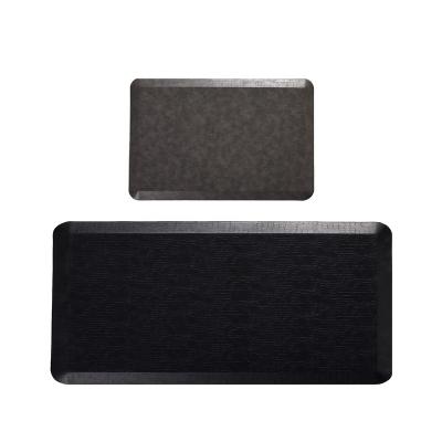 China Stain Resistant Ergonomic Cheap Foam Waterproof Ergonomic Waterproof Kitchen Floor Mat 2PCS Anti Fatigue Floor Mat 2PCS Kitchen Mat for sale