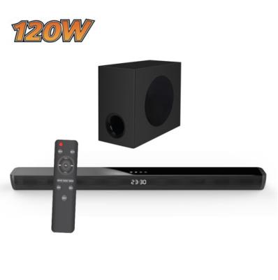 China 2.1ch Soundbar met het Draadloze systeem van de de machts bluetooth spreker van Subwoofer grote voor TV Te koop