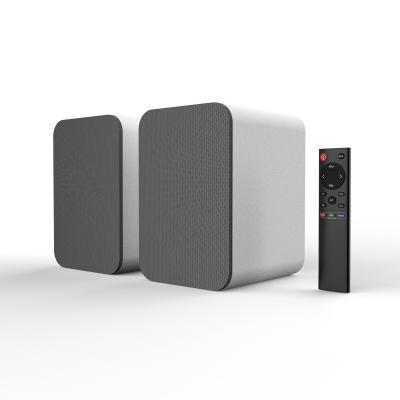 China Oradores brancos sem fio da estante de Bluetooth ativos para Home Theater à venda