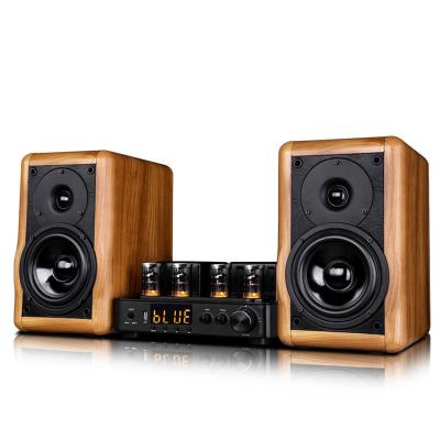 China 5 Zoll mittlerer Bass Hi Fi Bookshelf Speakers für Innenhaus zu verkaufen