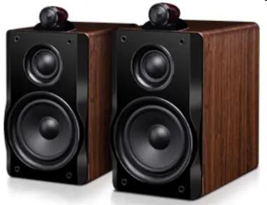 China Three Way Creative Passive Bookshelf Speaker HiFi With Wood Ash Finish for sale