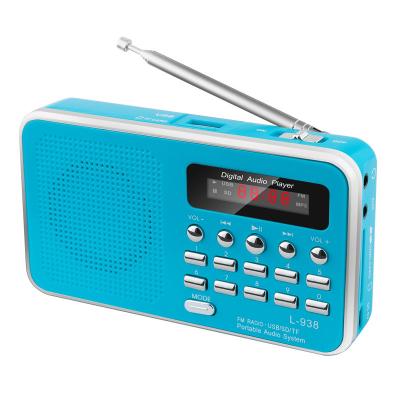 China Customized Portable Radio Player , 3.7V 400mAh Battery Powered AM FM Radio for sale