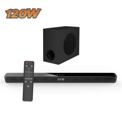 China Drahtlose Bluetooth-Soundbar mit AUX-Eingang BT-Eingang Optik-Eingang USB-Schnittstelle zu verkaufen