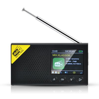 China Portable Style FM Radio mit DAB Frequenzbereich 170-240MHz zu verkaufen