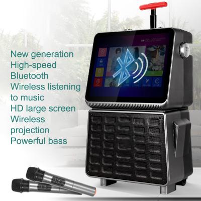 中国 40W Output Power Portable Trolley Speaker Equipped with USB/SD Bluetooth Function 販売のため