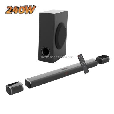 China ABS Bluetooth Soundbar sem fio 2.0 canais para TV laptop smartphone à venda