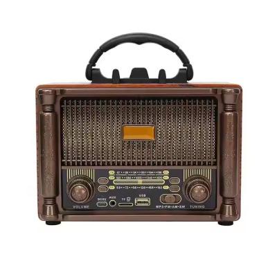 China FM/MW/SW 3 Band Wooden AM Radio Retro Design Combines Classic Charm for sale