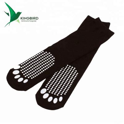 China 2017 airplane color men anti-slip warm tube socks with anti-slip socks for sale