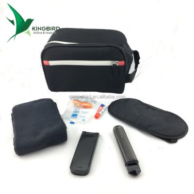 China Portable PU Bag Amenity Hospital Portable Kit For Overnight for sale