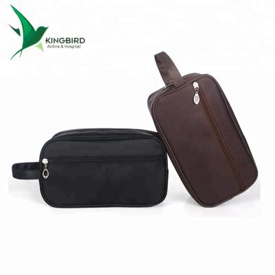 China Portable Wholesale Man Makeup Business Bag Overnight Cosmetic Bags For Airline / Travel /Outdoor/Hotel for sale