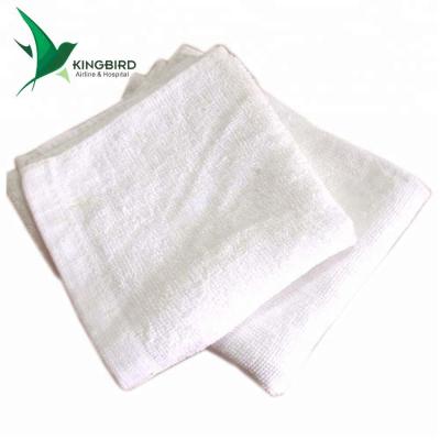 China 2021 Treads Airline Plain Disposable Cotton Terry Hand Towels for sale