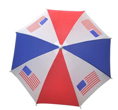 China Cute Cheap China Manufacturer Free Sample Kids Children head umbrella Custom Promotion Hat Umbrella For Kids for sale