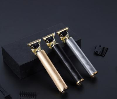 China Vintage T9 USB Rechargeable Waterproof Rechargeable Bald Hair Clippers Waterproof All Metal Hair Trimmers and Clippers for sale