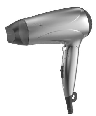 China Negative 2400W Power Salon Foldable Professional Strong Ionic Electric Blow Dryer Travel Hair Dryer 3 Speed ​​3 Heat Retractable Settings for sale