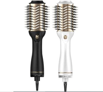 China 1200W Nondisposable Ionic Hot Airbrush 3 in 1 Electric Hot Combs One Step Hair Dryer Brush Volumizer Blow Dryer Styler Straightener for sale