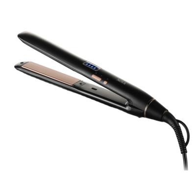 China Professional Hair Straightener Heat Adjustable Settings Titanium Plates Flat Iron Straightening Irons Hair Styling Tools Factory Hair Straightener for sale