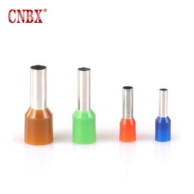 China Copper& Brass PP& CNBX E High Quality Nylon Colorful Series Clip Electrical Cable Hook Wire Ferrule Plastic Rope End Terminal for sale