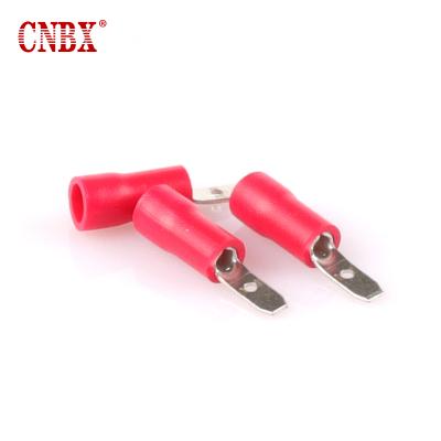 China High Quality Colored Plastic Copper Pin Male Terminal PVC Clip Wire Ferrule CNBX for sale